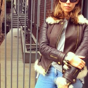 Burberry Shearling Jacket